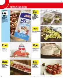 Volantino Coop settimana 36 Pagina 4: Salame Il Golfetta Golfera €21,90, OLIVE VERDI DENOCCIOLATE SALVIANI €1,98