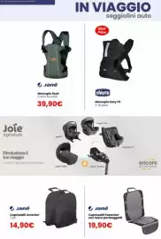 Volantino Paniate Pagina 16: Jané Coprisedili Posteriori con tasca portaoggetti €19,90, Jané Coprisedili Anteriori €14,90