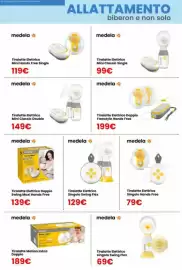 Volantino Paniate Pagina 28: Medela Tiralatte Elettrico Mini Classic Double €149,00
