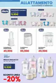 Volantino Paniate Pagina 30: Sterilizzatore Modulare Chicco €49,90, Scaldabiberon Portatile Chicco €89,90