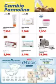 Volantino Paniate Pagina 4: Baby Salviette Triderm €2,90, Cofanetto Borsa Fasciatoio €39,90