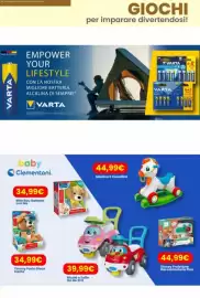 Volantino Paniate Pagina 41: Disney Proiettore Raccontastorie Plus €44,99, Timmy Parla Gioca Canta €34,99