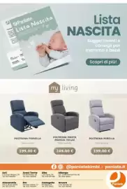 Volantino Paniate Pagina 43: Poltrona Marta €249,00, Poltrona Mirella €199,00