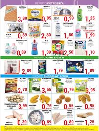 Volantino Supermercati Spesa Mia Pagina 8: Bonduelle friarielli €3,65, Seppioline €0,69