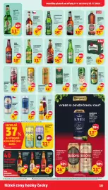 Penny Market leták týden 37 Strana 18: Birell světlý €17,00, Heineken světlý ležák €15,90