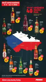 Penny Market leták týden 37 Strana 30: Skalák světlý ležák €10,90, Starobrno medium €12,90