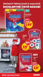 Penny Market leták týden 37 Strana 34: Somat excellence 3in1 caps €199,00, Somat 5in1 power salt €49,90