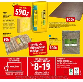 Jem & fix kundeavis Side 24: GLAVA PROFF 34 PLATE €590,00, BJØRKEVED €70,00