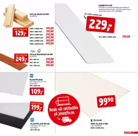 Jem & fix kundeavis Side 11: MDF-PLATE 3 MM €99,90, HYLLE GRAN 18 MM