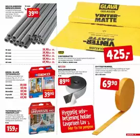 Jem & fix kundeavis Side 17: DYTTESTRIMMEL €69,90, ISOLERINGSTAPE €89,90