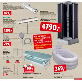 Jem & fix kundeavis Side 19: BADEKAR €369,00, DUSJKURV €219,00