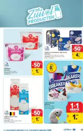 Carrefour folder Pagina 13: Yoghurt natuur in brik €1,88, Yoghurt en drinkyoghurt high protein €4,34
