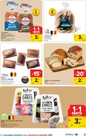 Carrefour folder Pagina 21: Sandwiches Carrefour €3,00, Toastbrood Maxi Jac' zonder toegevoegde suikers €3,99