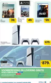 Carrefour folder Pagina 31: PS5-console Pro Digital 2 TB €879,00, PS5-console Slim €679,00