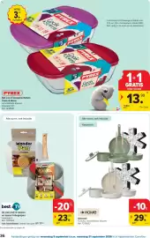 Carrefour folder Pagina 36: Kookset €29,99, XL pan met 4 vakken €23,99