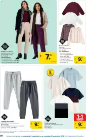 Carrefour folder Pagina 38: T-shirt voor heren €9,99, Jogpant voor heren €9,99