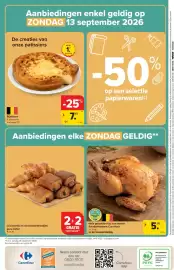 Carrefour folder Pagina 44: Rijsttaart €7,49, Hele gebraden kip van weleer €5,99