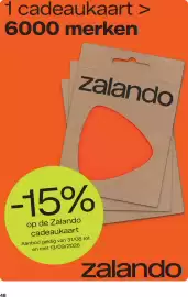 Carrefour folder Pagina 48: Zalando cadeaukaart