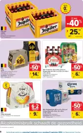 Carrefour folder Pagina 8: Bier Tripel Karmeliet €9,35, Bier Piedbœuf of Corona Extra €6,14