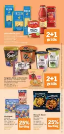 Albert Heijn folder week 37 Pagina 13: Nongshim, Nissin en Itsu noodles €4,58, Alle Mutti en De Cecco €3,98