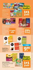 Albert Heijn folder week 37 Pagina 15: Nescafé Dolce Gusto 16 capsules €9,99, Lavazza koffiebonen €14,24