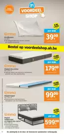 Albert Heijn folder week 37 Pagina 28: Emma Original topper €99,00, Emma Original metalen bed en Original Lite-matras €599,00