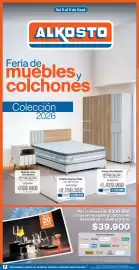Catálogo Alkosto semana 36 Página 1: Maderkit - armario hiru €1.429.900,00, Quantum - colchón pedic €2.150.352,00