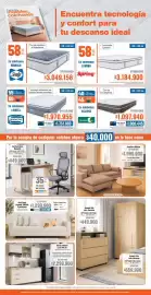 Catálogo Alkosto semana 36 Página 2: Pago - colchón €1.097.940,00, Tukasa - escritorio hiru maderkit €449.900,00