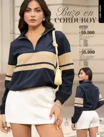 Catálogo Carmel Página 7: Buzo en corduroy €59.999,00, Falda short €35.999,00
