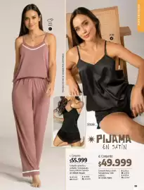 Catálogo Loguin Página 101: Conjunto camiseta y pantalón €55.999,00, Pijama en satín €49.999,00
