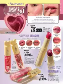 Catálogo Loguin Página 125: Coral - brillo labial tapa corazón €9.999,00, Aroma - f. labial 05 - red glow 711311 €9.999,00