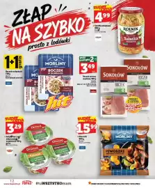 Topaz gazetka tydzień 37 Strona 12: Piwoszki Morliny €15,99, Sałatka obiadowa Rolnik €4,99