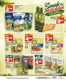 Topaz gazetka tydzień 37 Strona 25: Ryż jaśminowy 4-pak 100 g Cenos €4,59, Przyprawa Kucharek €2,59