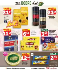 Topaz gazetka tydzień 37 Strona 35: Herbata Teekanne Love €3,99, Herbata Lipton Yellow Label €6,99