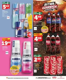 Topaz gazetka tydzień 37 Strona 39: Napój gazowany Coca-Cola Original €2,99, Koncentrat Oshee €19,99