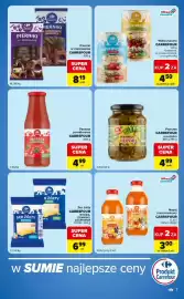 Carrefour Express gazetka tydzień 37 Strona 7: Passata pomidorowa Carrefour €4,99, Wafle ryżowe z solą morską Carrefour €4,50