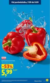 Lidl gazetka Strona 15: Papryka czerwona polska €5,99
