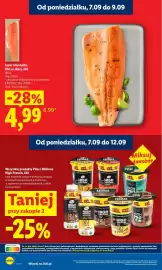 Lidl gazetka Strona 16: Łosoś atlantycki filet ze skórą XXL €4,99