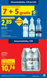Lidl gazetka Strona 17: Woda mineralna niegazowana Cisowianka 6-pak €10,74