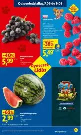 Lidl gazetka Strona 35: Winogrona ciemne luzem €5,99, Arbuzy drobnopestkowe luzem €2,99