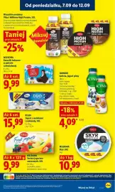 Lidl gazetka Strona 41: Jogurt pitny Activia jagoda borówka Danone €4,09