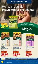 Lidl gazetka Strona 50: Mieszanka orzechów XXL Alesto €17,99, Pistacje kalifornijskie XXL prażone i solone Alesto €29,99