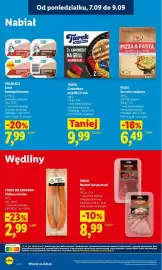 Lidl gazetka Strona 66: Serek homogenizowany truskawka-czekolada 4-pak Rolmlecz €7,99, Kiełbasa krucha Pikok od Krajana €2,99
