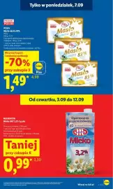 Lidl gazetka Strona 7: Masło ekstra Pilos 83% €1,49