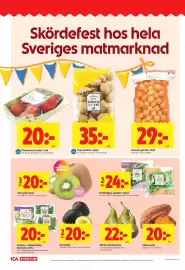 ICA Kvantum reklamblad vecka 37 Sida 2: Socker-, salladsärtor, haricots verts €20,00, Svensk gul lök i säck €29,00