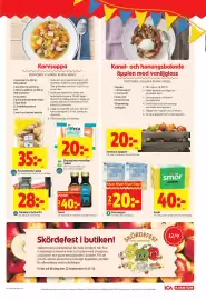 ICA Kvantum reklamblad vecka 37 Sida 3: Fast potatis i påse €35,00, Ekologiska morötter i påse, Medlemspris