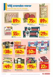 ICA Kvantum reklamblad vecka 37 Sida 5: Kalkonbacon €29,00, Kotlett med ben €89,00