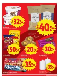 ICA Nära reklamblad vecka 37 Sida 3: Gräddglass €32,00, Ballerina, Singoalla, Brago €35,00