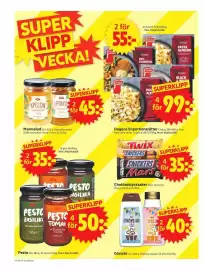 ICA Supermarket reklamblad vecka 37 Sida 2: Ica marmelad €45,00, Pesto ICA €35,00