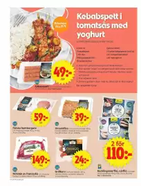 ICA Supermarket reklamblad vecka 37 Sida 4: Ica nötstek av fransyska €149,00, Umamifärs €39,00